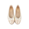 CHAMPAGNE BALLERINA FLATS