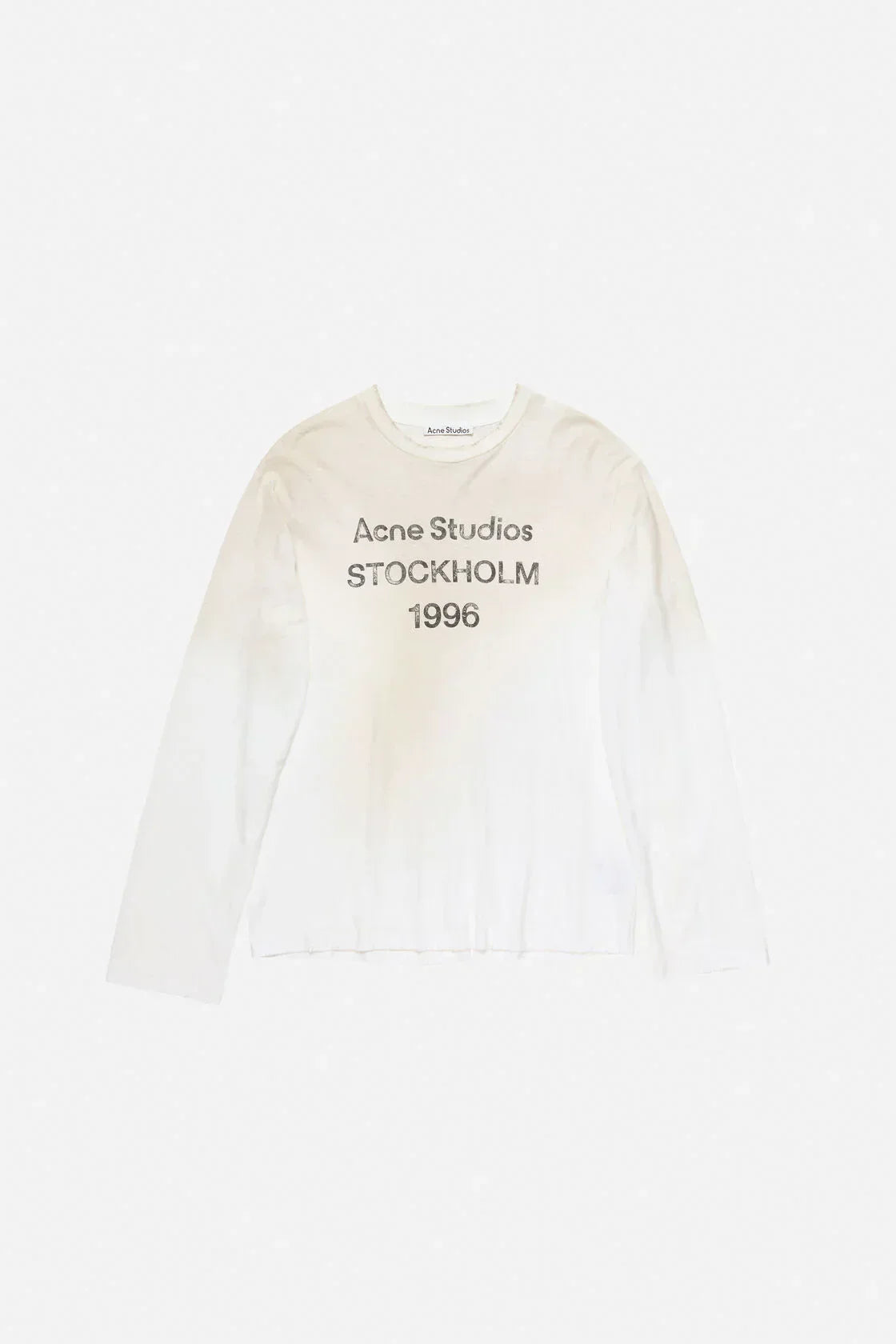 ACNEY LONGSLEEVE WHITE BEIGE