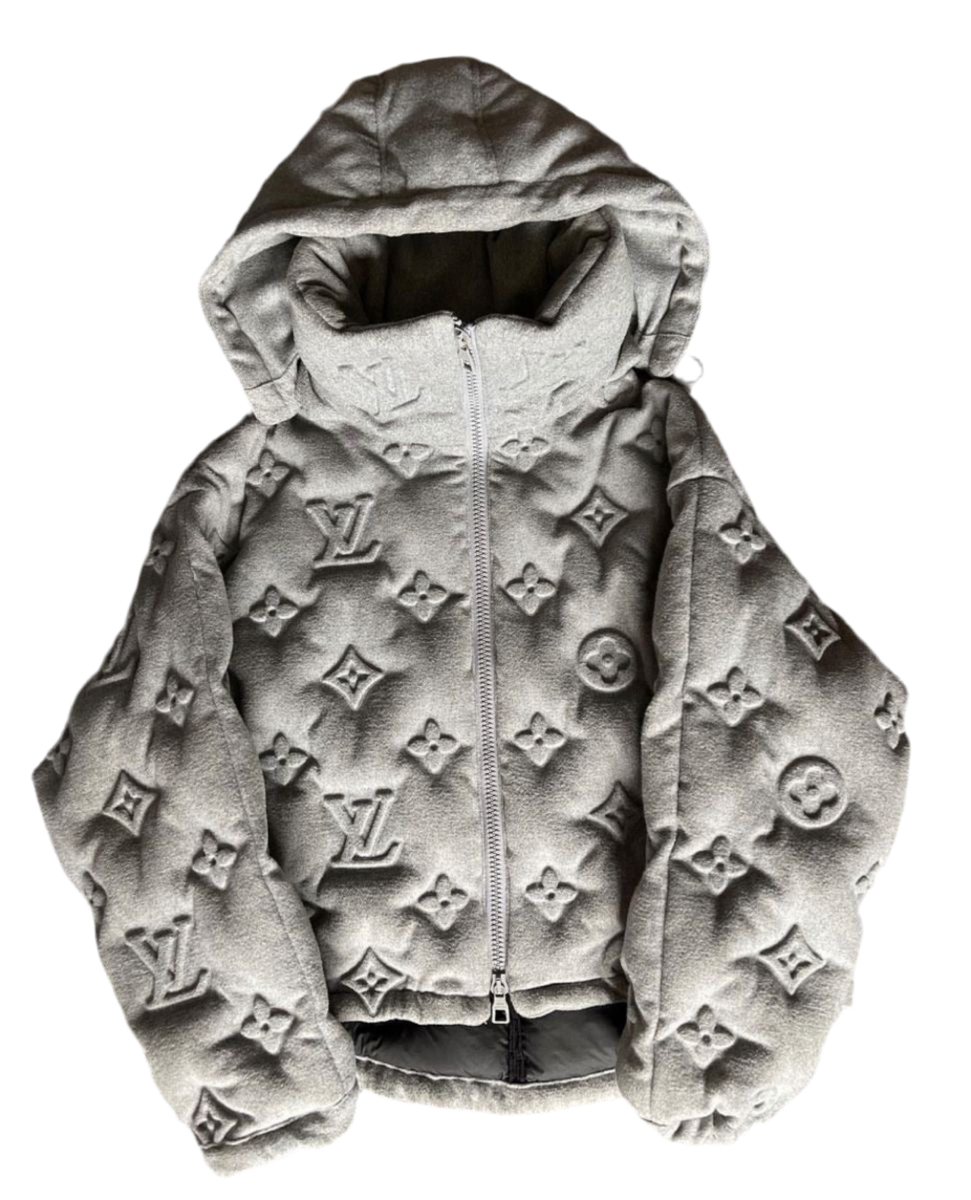 ICONIC PUFFER COAT GREY
