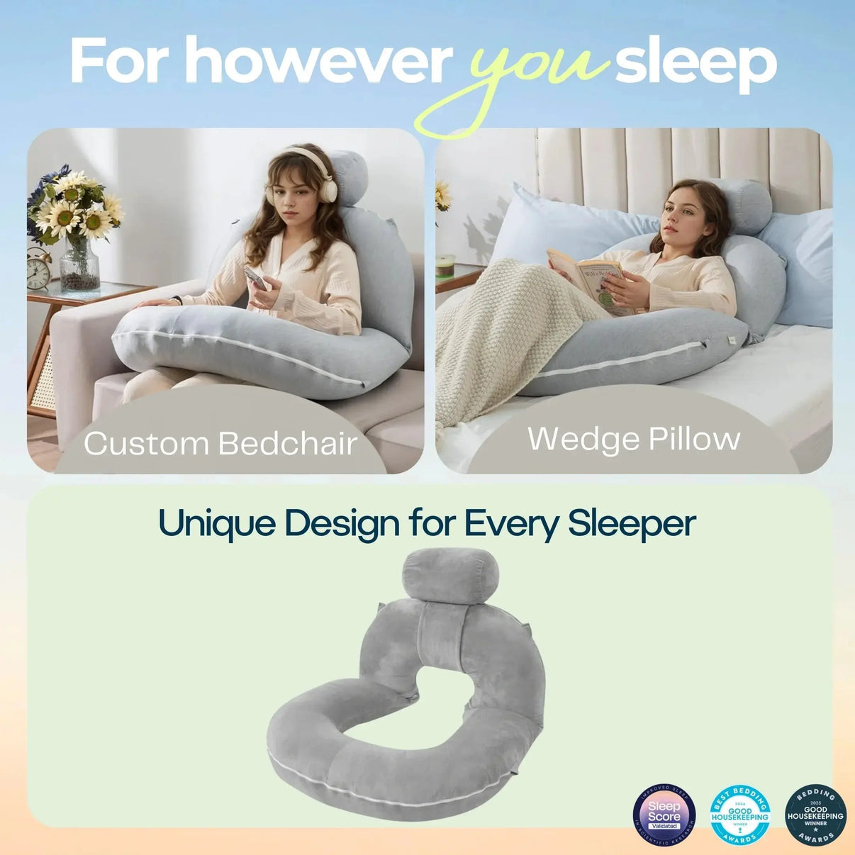 Snuffly® Reading Pillow