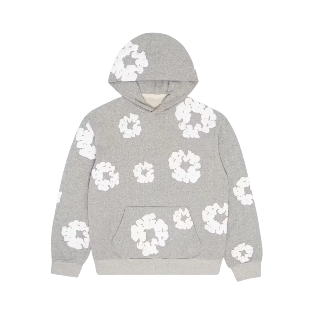 FLOWER HOODIE GREY