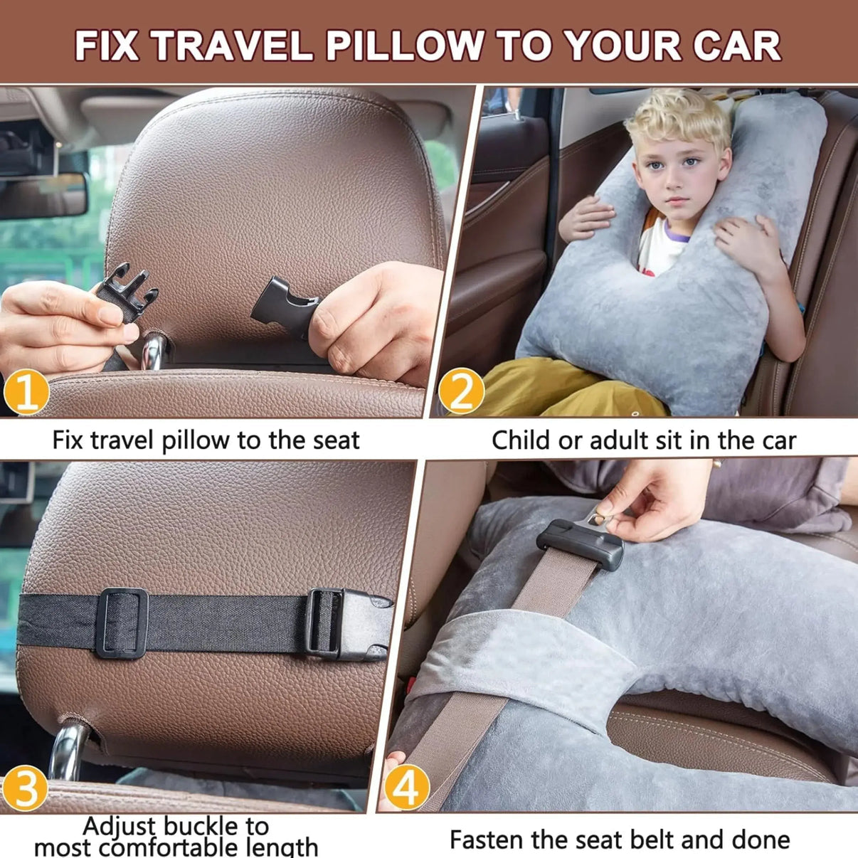 Snuffly® Memory Foam Compact Cushion