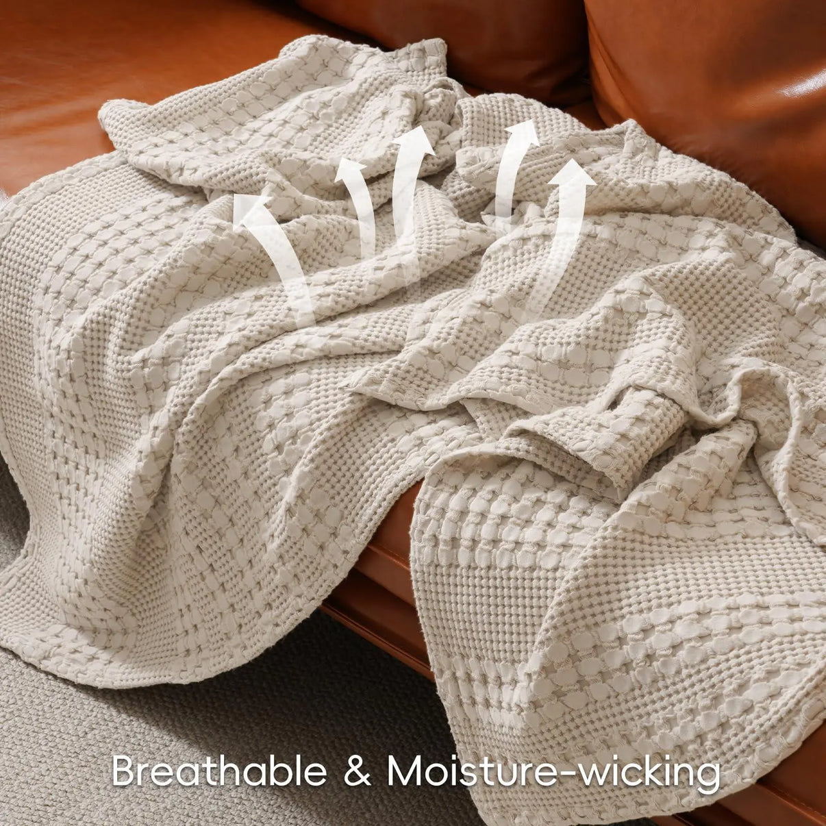 Snuffly® Cotton Waffle Weave Summer
Blanket