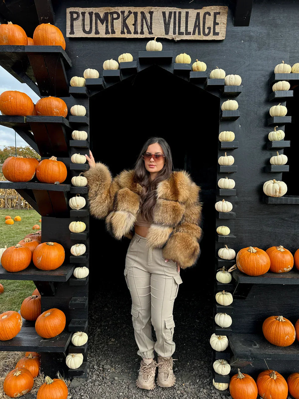 BUBBLE MINI COAT HONEY FOX
