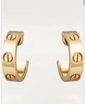 Small earrings gold