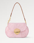 LIGHT PINK DENIM BAG