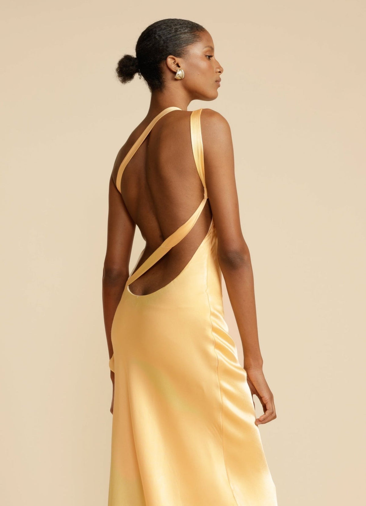 Noirea London | Celeste Satin-Abendkleid