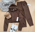 A BROWN TRACKSUIT