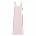 C LONG PINK DRESS