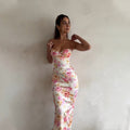 Noirea London | Fiore Midi-Kleid