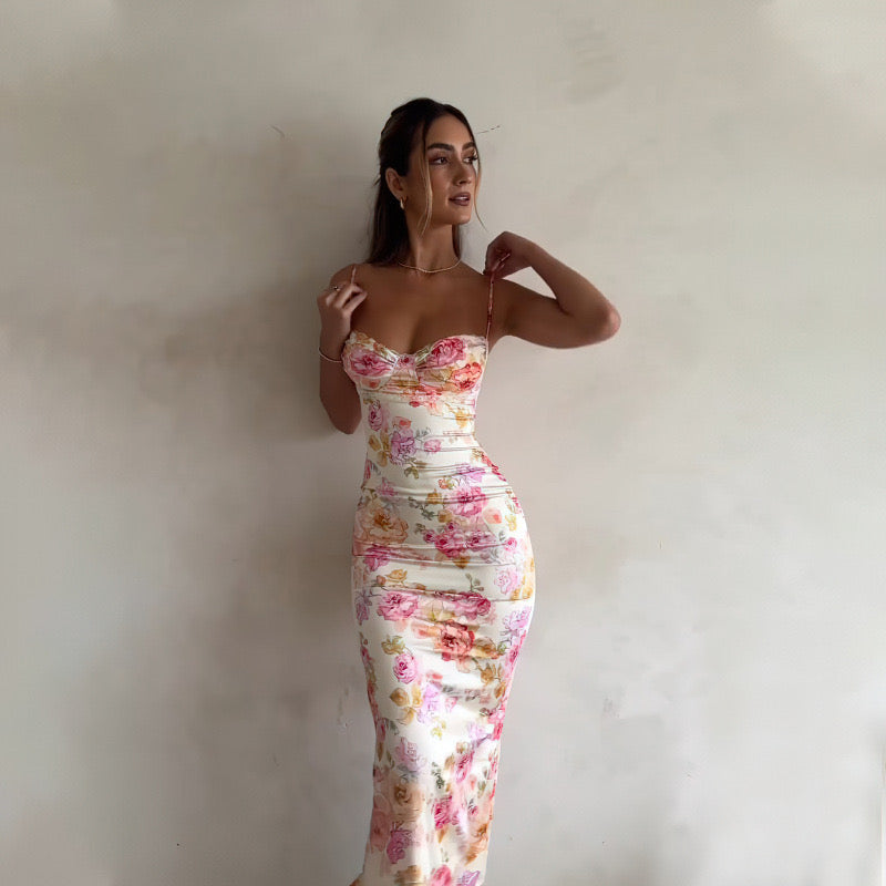 Noirea London | Fiore Midi-Kleid