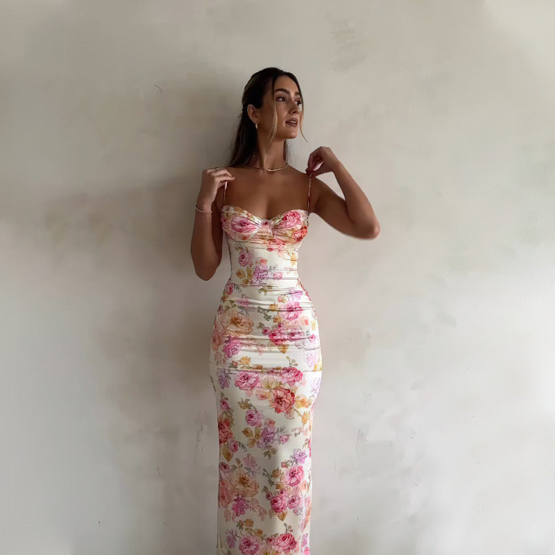 Noirea London | Fiore Midi-Kleid