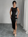 Noirea London | Belle Noir Schleifen-Kleid