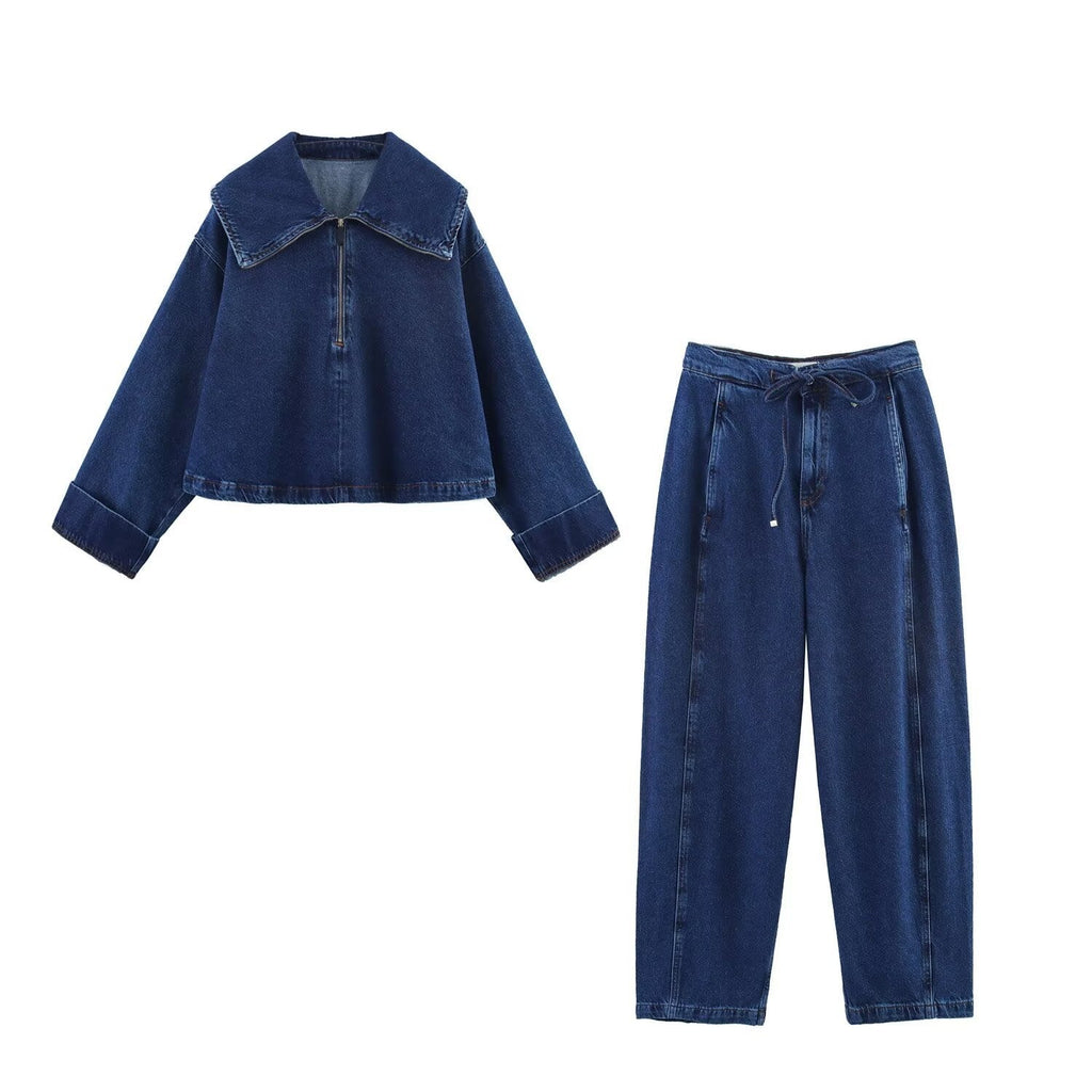 Noirea London | Denim Zweiteiler