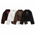 Noirea London | Faux Fur Luxusjacke