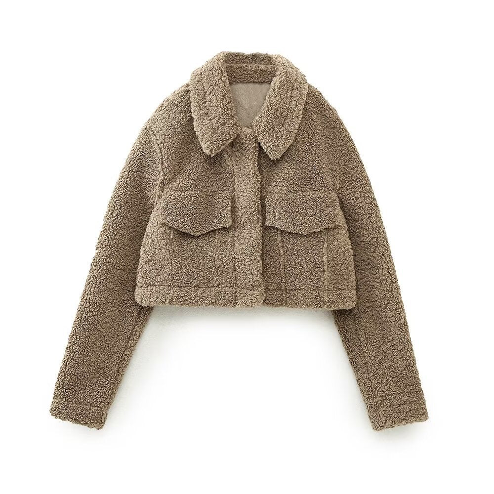 Noirea London | Teddy Kurzjacke