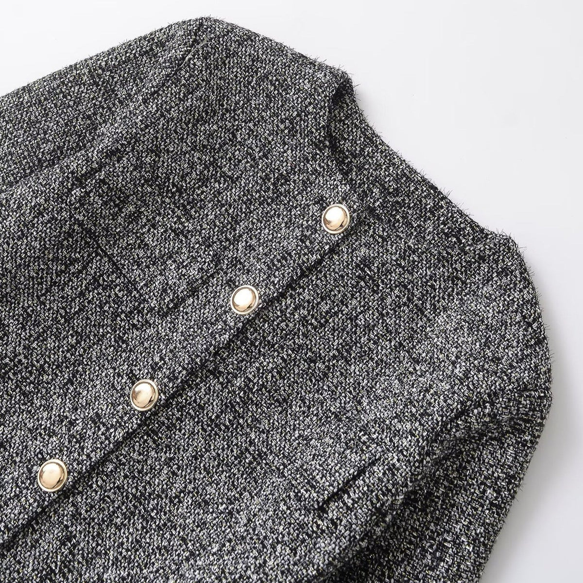 Noirea London | Cropped Tweedjacke