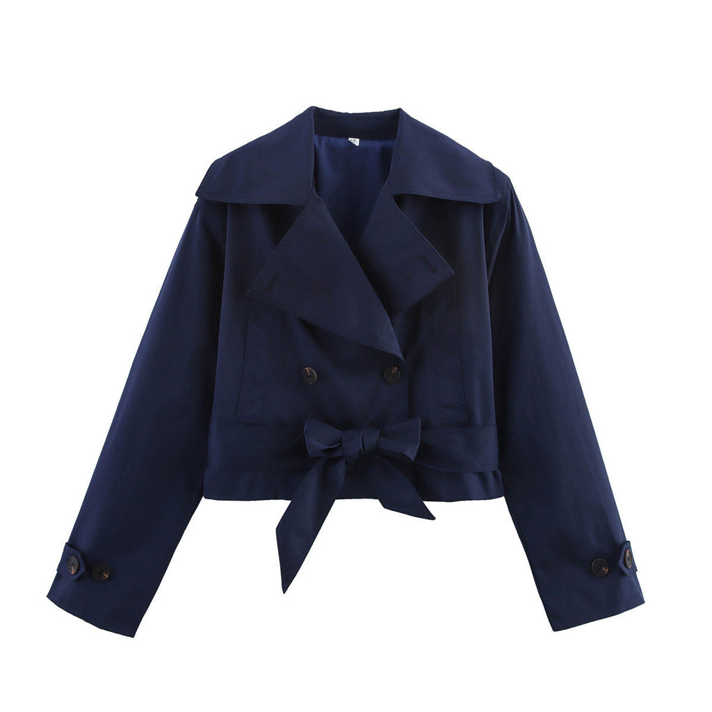 Noirea London | Cropped Trenchcoat