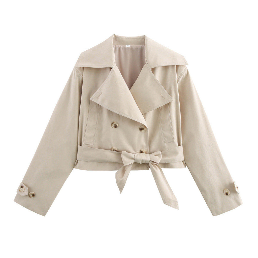 Noirea London | Cropped Trenchcoat
