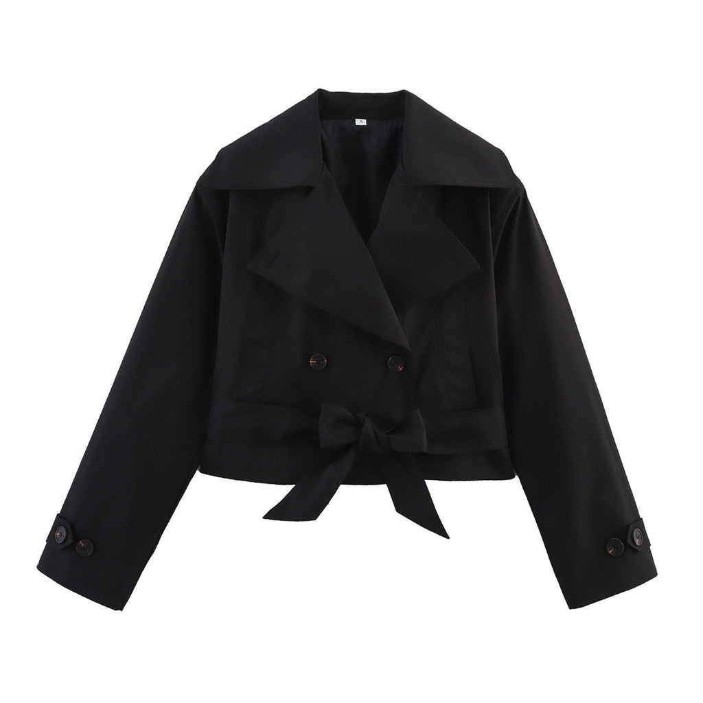 Noirea London | Cropped Trenchcoat