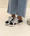 GOOSE TRAINERS BLACK