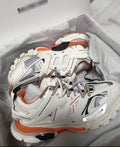 Tracks Orange White sneakers