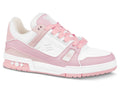pink white sneakers