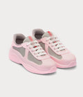 Baby pink cupsy sneakers