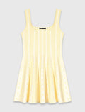 MAJE DRESS BUTTER YELLOW